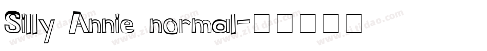 Silly Annie normal字体转换